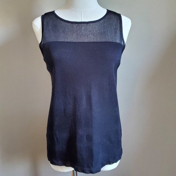 EXPRESS Tank With Sheer Panel Large - Picture 1 of 10